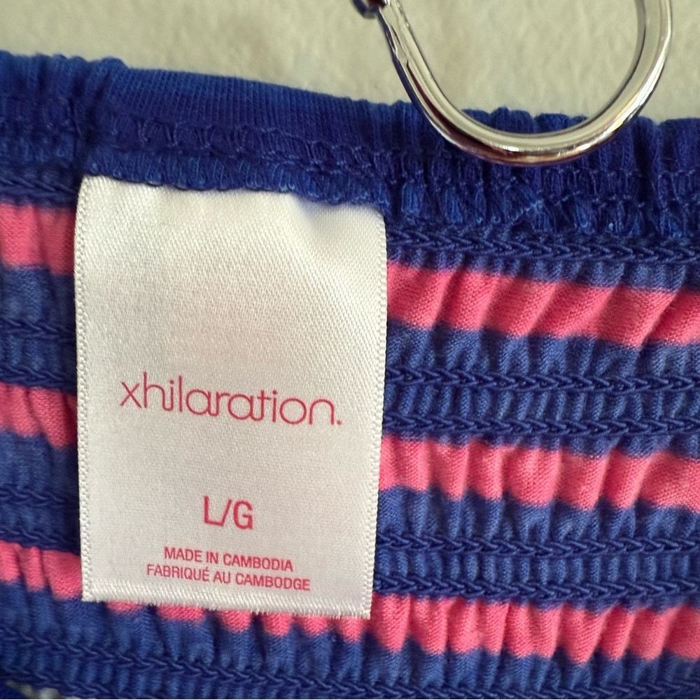Target Pink and Blue Ruffled Cover Up - Picture 7 of 7